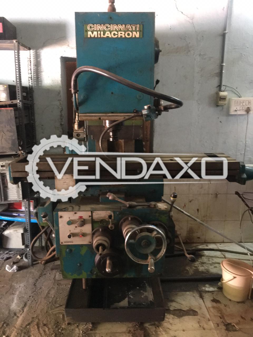 Used Cincinnati Milacron Vertical Milling Machine No 3 For Sale At Best Prices Vendaxo