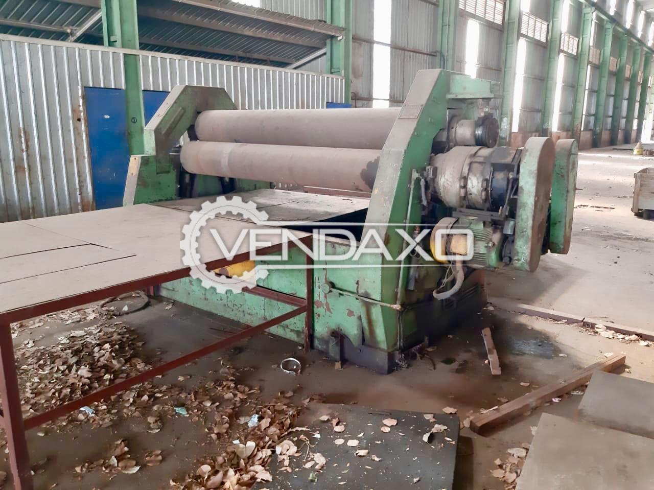 Used Himalaya Plate Rolling Machine 2 5 Meter X 25 Mm For Sale At Best Prices Vendaxo