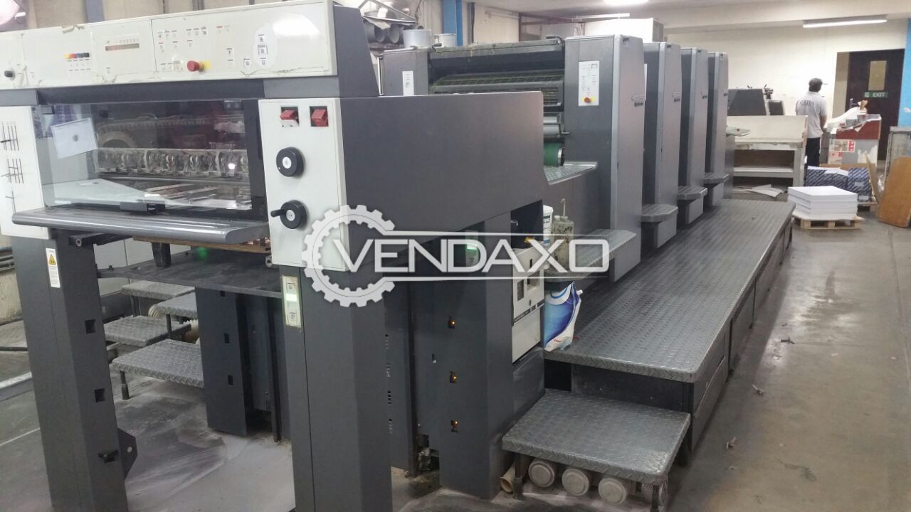 Used Heidelberg Sm 74 4 H Offset Printing Machine 20 X 29 Inch 4 Color For Sale At Best Prices Vendaxo