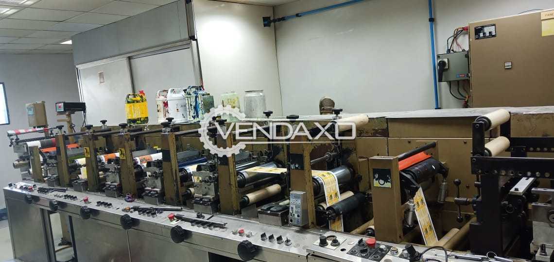 Used Aquaflex M 16 Flexo Printing Machine 6 Color 2001 Model For Sale At Best Prices Vendaxo