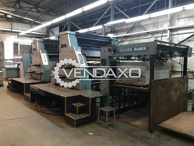 Used Man Roland 804 7 Offset Printing Machine Size 44 X 64 Inch 4 Color For Sale At Best Prices Vendaxo