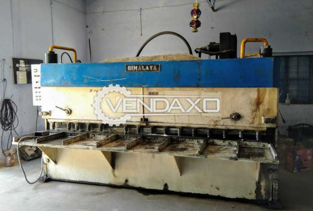 Used Himalaya Hydraulic Shearing Machine 3200 Mm X 8 Mm For Sale At Best Prices Vendaxo