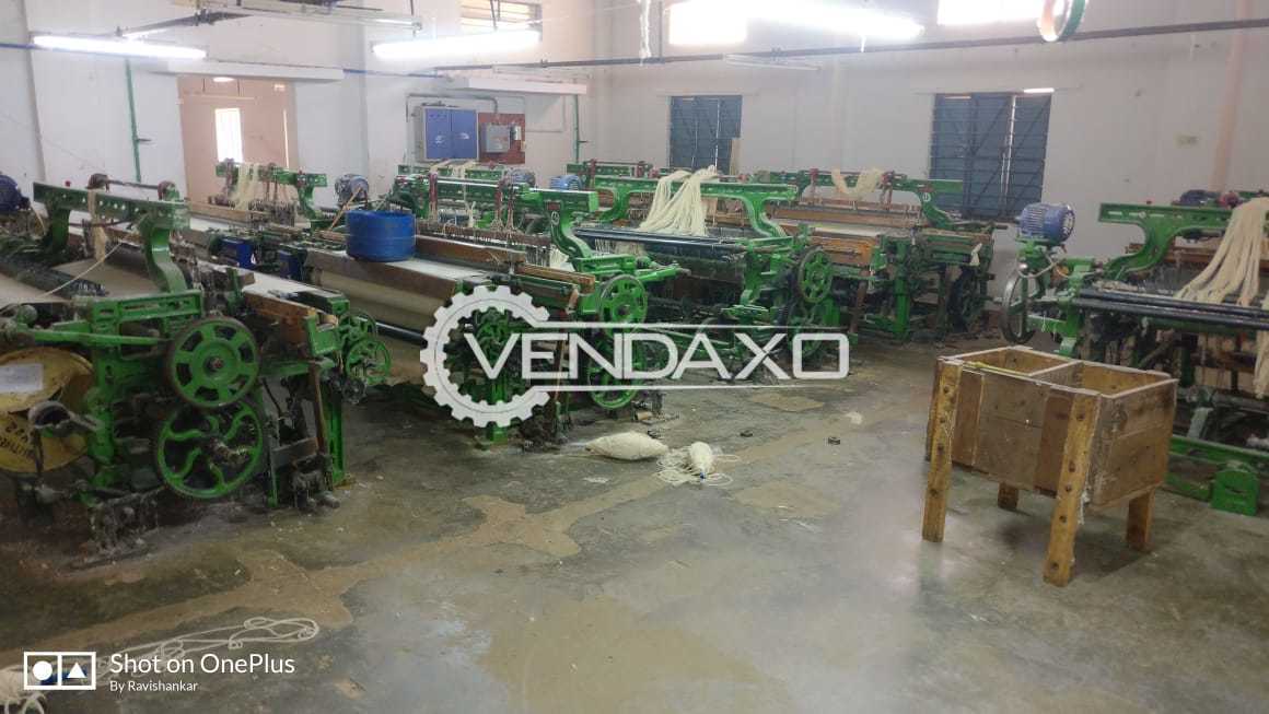 Used 10 Set Of Sri Venkateswara Power Loom Machine 60 Inch 2017