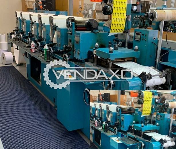 Used Hikari Label Printing Machine - Size - 265 mm, 6 Color ...