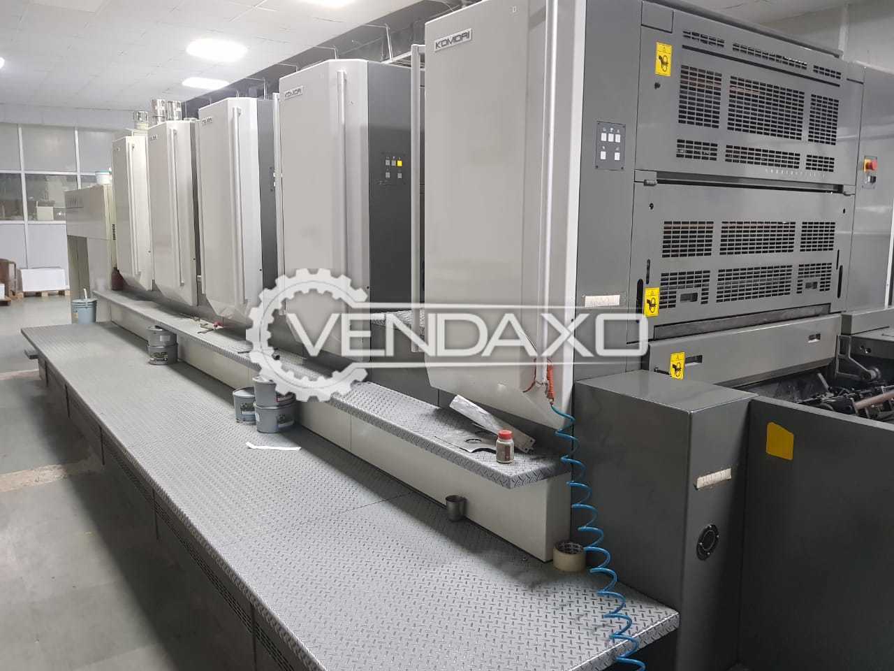 Used Komori Lithrone 540 Offset Printing Machine 28 X 40 Inch 5 Color For Sale At Best Prices Vendaxo