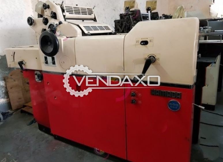 Used Hamada 500 Cda Mini Offset Printing Machine 10 X 15 Inch Single Color For Sale At Best Prices Vendaxo