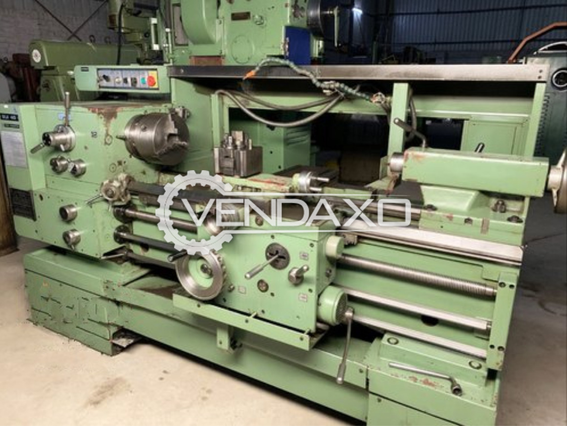 Used Tos Sui40 1000 Lathe Machine Center Height 210 Mm For