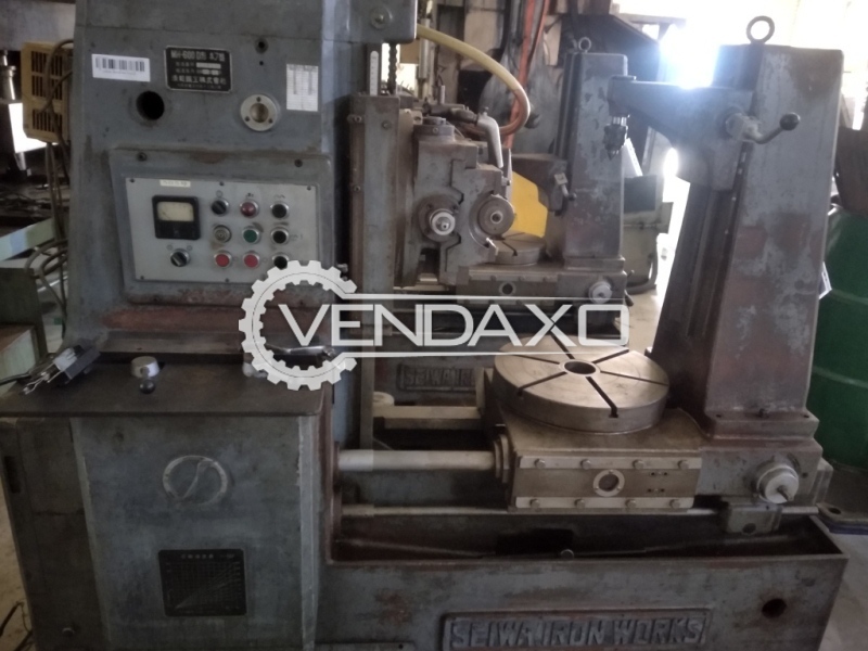 Used Seiwa Mh 600d Gear Hobbing Machine Diameter Of Work Table