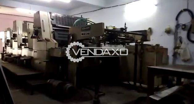 Used Komori Super 10 Offset Printing Machine 28 X 40 Inch 4 Color For Sale At Best Prices Vendaxo