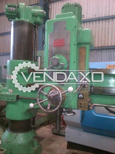Used Kitchen Walker Make Radial Drill Machine Capacity 75mm
