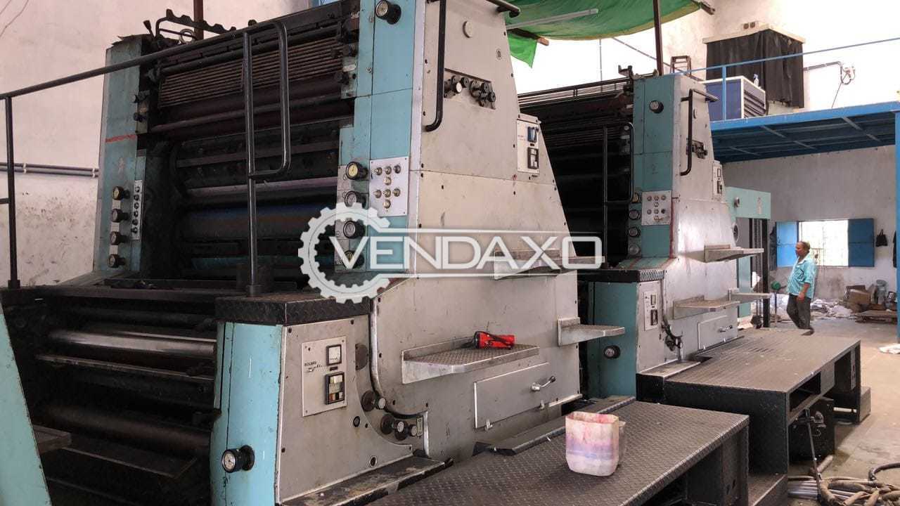 Used Man Roland Offset Printing Machine 40 X 56 Inch 4 Color For Sale At Best Prices Vendaxo