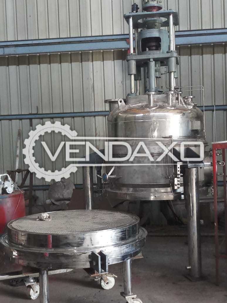 Used Ss 316 Gmp Agitated Nutsche Filter Dryer Anfd 1 Kl For Sale At Best Prices Vendaxo
