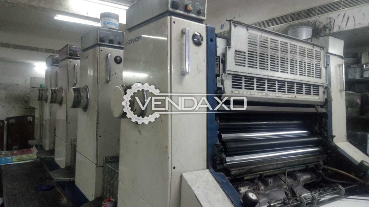 Used Komori Lithrone 432 Offset Printing Machine 22 X 32 Inch 4 Color For Sale At Best Prices Vendaxo