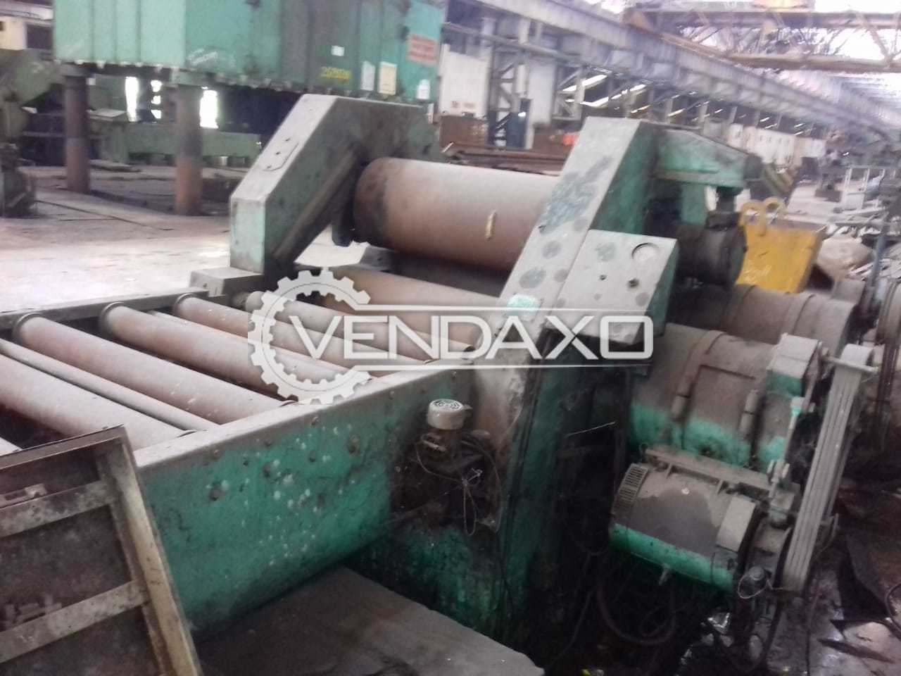 Used Himalaya Make Plate Roll Bending Machine Capacity 1400mm X 70 Mm For Sale At Best Prices Vendaxo