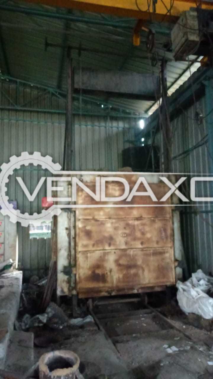 For Sale Used Industrial Heat Treatment Furnace - 1.2 Ton