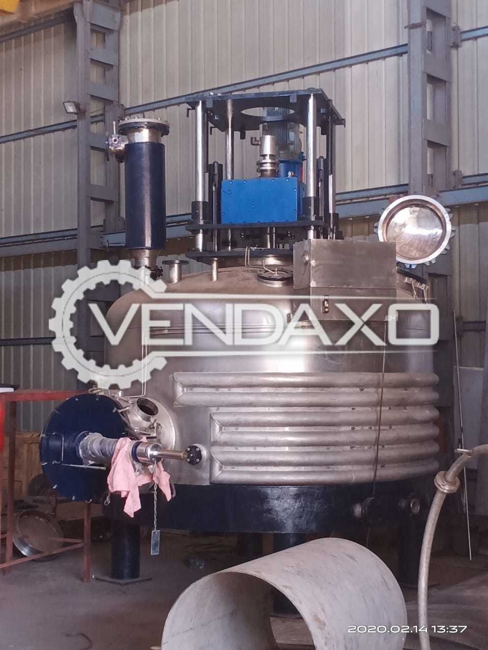 Used Ss 316 Agitated Nutsche Filter Dryer Anfd 5 Kl For Sale At Best Prices Vendaxo
