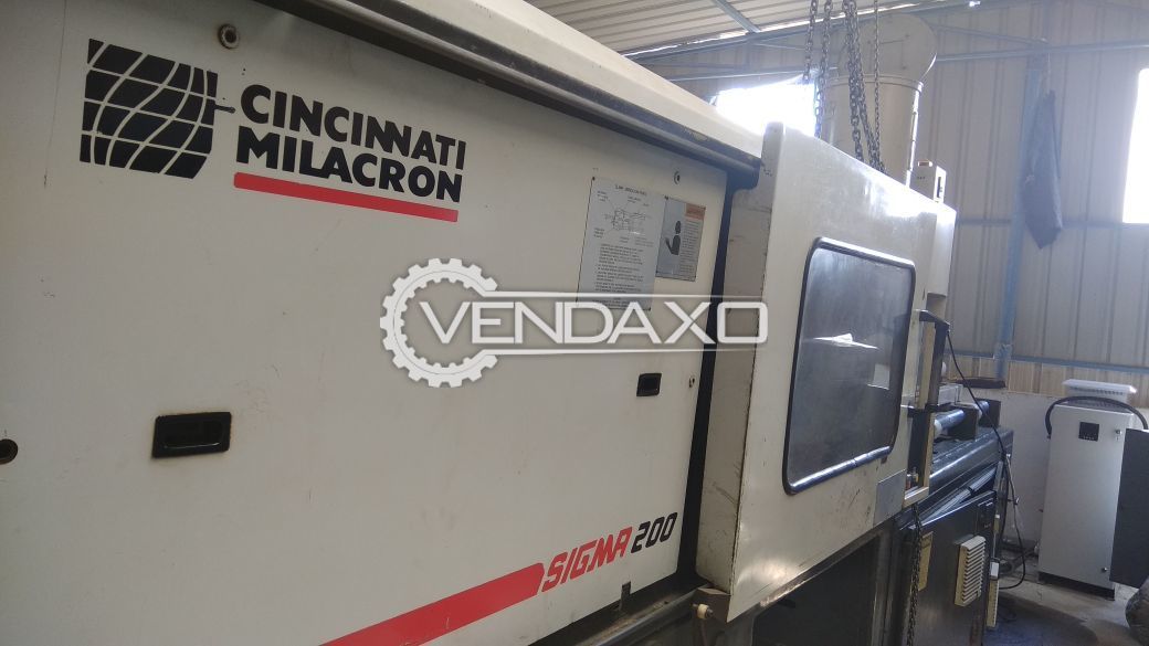 Used Cincinnati Milacron Sigma 200 Injection Molding Machine For Sale At Best Prices Vendaxo