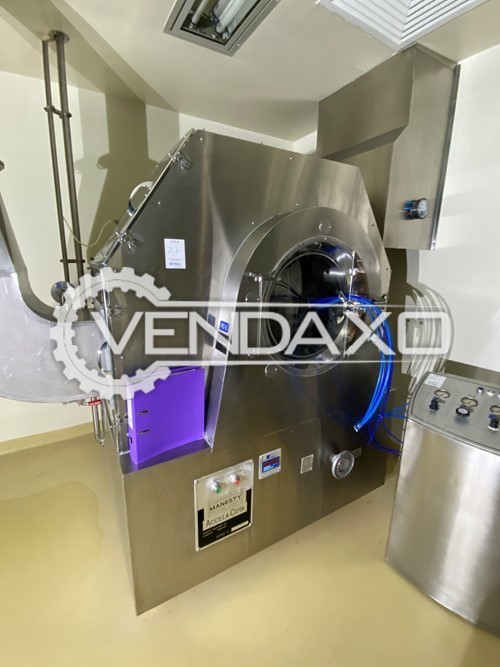 Manesty Accela Cota 48 Tablet Coater Machine - 48 Inch